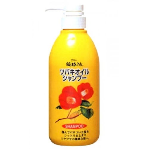 шампунь для поврежденных волос с маслом камелии kurobara camellia oil hair shampoo