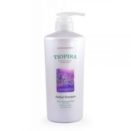шампунь лаванда для сухих поврежденных волос laura rosse herbal shampoo lavender
