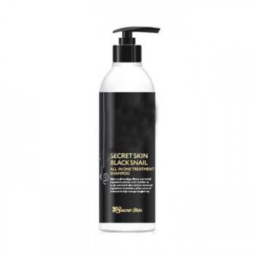 шампунь для волос secret skin black snail all in one treatment shampoo