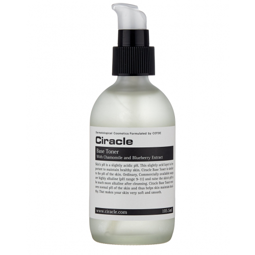 тонер базовый для поддержания ph баланса ciracle base toner with chamomile and blueberry extract