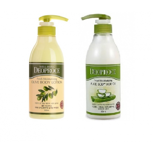 лосьон для тела deoproce well-being fresh moisturizing body lotion