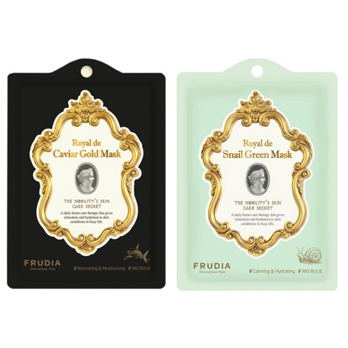 омолаживающая маска для лица frudia royal mask