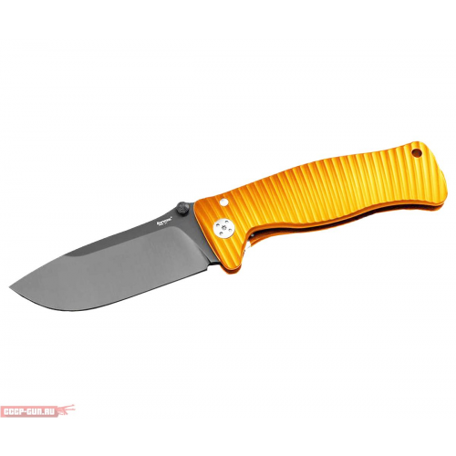 Складной нож LionSteel SR-1 Aluminium Black (оранжевый)