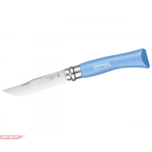 Нож складной Opinel Tradition Colored №07 (голубой)