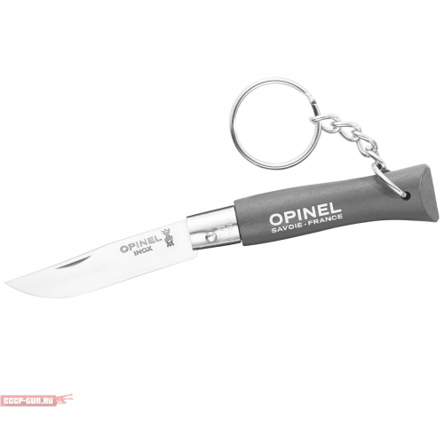Нож складной Opinel Tradition Keyring №04 (серый)