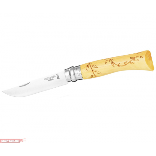 Нож складной Opinel Tradition Nature №07 (листья)
