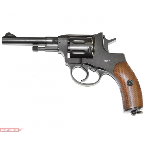 Пневматический револьвер Gletcher NGT R (наган, пулевой)