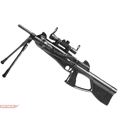 Пневматическая винтовка Crosman NS1200 Tactical (4.5 мм, оптический прицел, пластик)