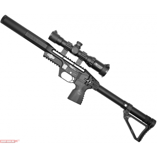 Пневматическая PCP винтовка EDgun Леший 4.5 мм (350 мм, удлиненная)