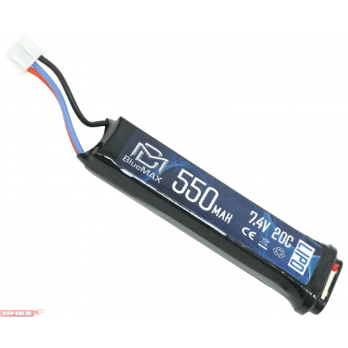 Аккумулятор BlueMAX Li-Po 7.4 V 550 mAh AEP (Для электропистолетов)