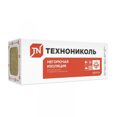 Утеплитель ТехноНИКОЛЬ Техновент Стандарт 1200х600х50 мм 6 штук в упаковке