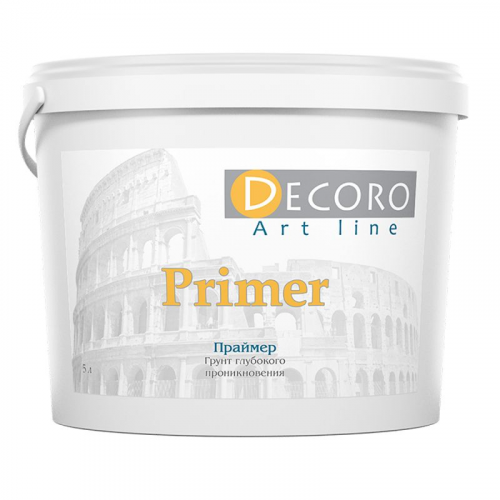 Грунт глубокого проникновения Decoro Primer, 5кг