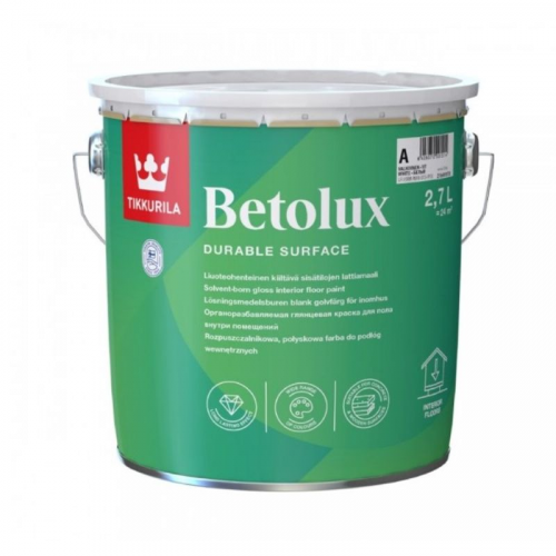 Краска Tikkurila Betolux для пола база А 2.7л