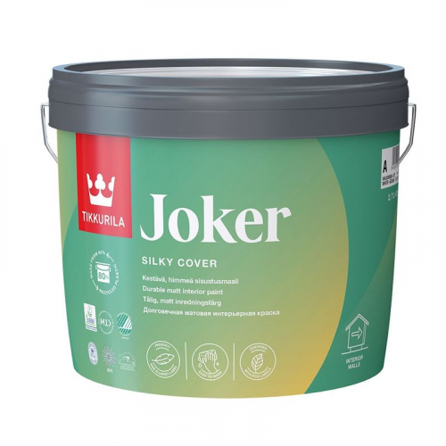 Краска Tikkurila Joker интерьерная латексная база А 18л