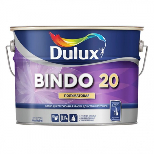 Краска Dulux Bindo 20 база BC 9л