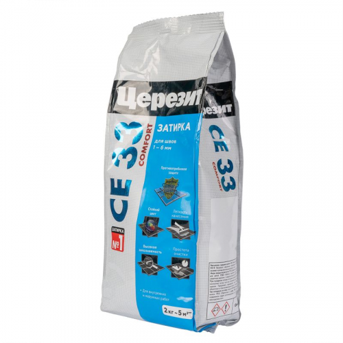 Затирка Ceresit CE 33 comfort сиена, 2 кг