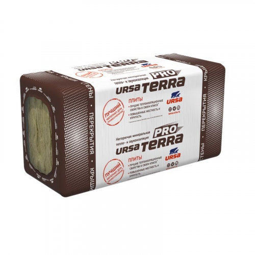 Утеплитель URSA TERRA 34PN PRO 1250х610х100 мм 12 штук в упаковке