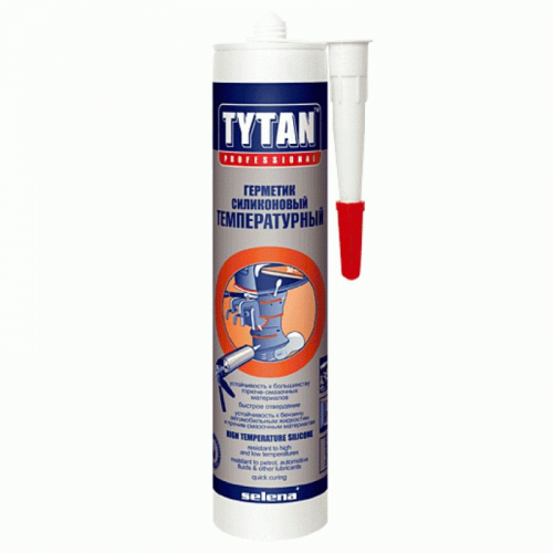 Герметик высокотемпературный TYTAN PROFESSIONAL красный (310мл)