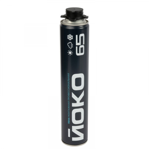 Пена монтажная YOKO профессиональная всесезонная, 750 мл