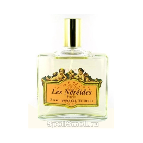  Les Nereides Fleur Poudree de Musc - Туалетная вода уценка 100 мл с доставкой – оригинальный парфюм Морская Нимфа (лес Нерейдес) Флер Пудре Де Муск