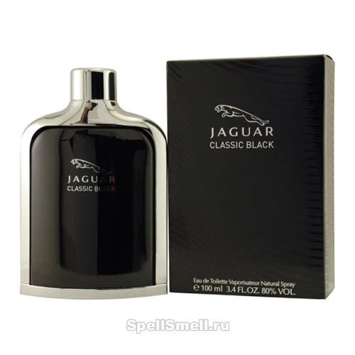 Jaguar Classic Black - Туалетная вода 100 мл с доставкой – оригинальный парфюм Ягуар Класик Блэк