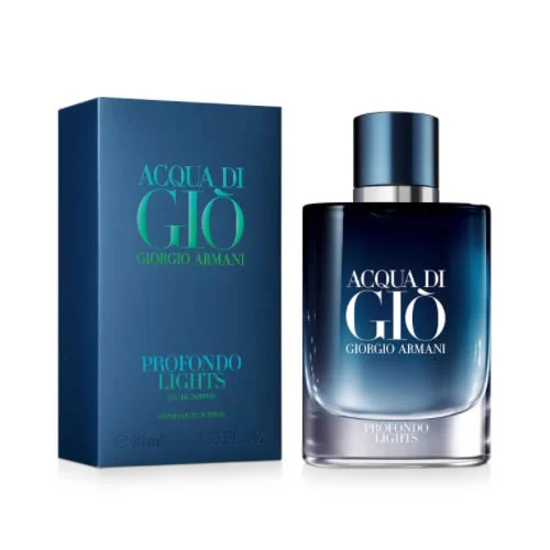  Giorgio Armani Acqua Di Gio Profondo Lights - Парфюмерная вода уценка 75 мл с доставкой – оригинальный парфюм Джорджио Армани Аква Ди Джио Профондо Лайтс