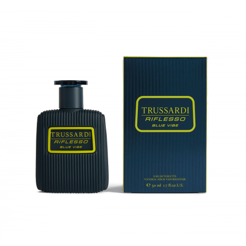  Trussardi Riflesso Blue Vibe - Туалетная вода 50 мл с доставкой – оригинальный парфюм Труссарди Рифлессо Блу Вайб