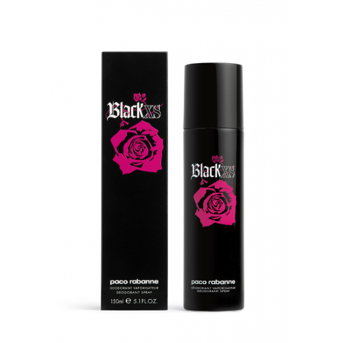  Paco Rabanne Black XS for Her Eau de Parfum - Дезодорант-спрей 150 мл с доставкой – оригинальный парфюм Пако Рабан Блэк Икс Эс Фо Хе О Де Парфюм