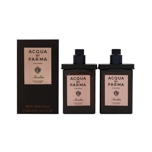  Acqua di Parma Colonia Ambra - Набор одеколон + одеколон дорожная версия 30 + 30 мл с доставкой – оригинальный парфюм Аква Ди Парма Колония Амбра