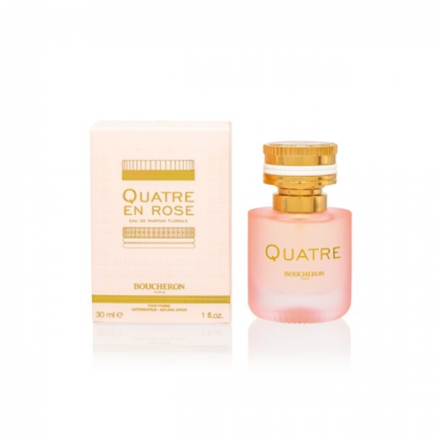  Boucheron Quatre En Rose - Парфюмерная вода 30 мл с доставкой – оригинальный парфюм Бушерон Куатре Эн Роз