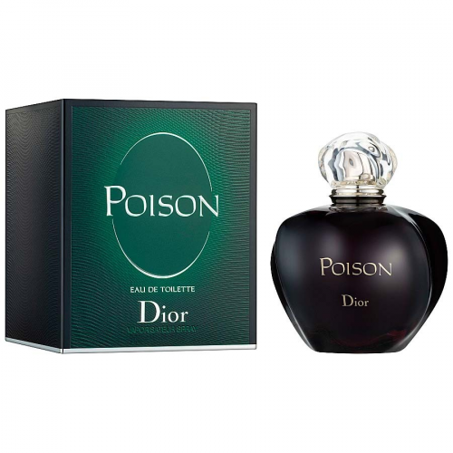  Christian Dior Poison - Туалетная вода уценка 50 мл с доставкой – оригинальный парфюм Кристиан Диор Пуазон