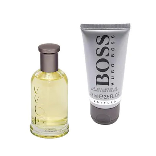  Hugo Boss Bottled - Набор туалетная вода + бальзам после бритья 50 + 75 мл с доставкой – оригинальный парфюм Хуго Босс Босс Ботлед
