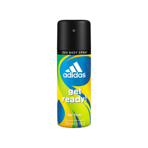  Adidas Get Ready for Him - Дезодорант-спрей 150 мл с доставкой – оригинальный парфюм Адидас Гет Реди Для Него