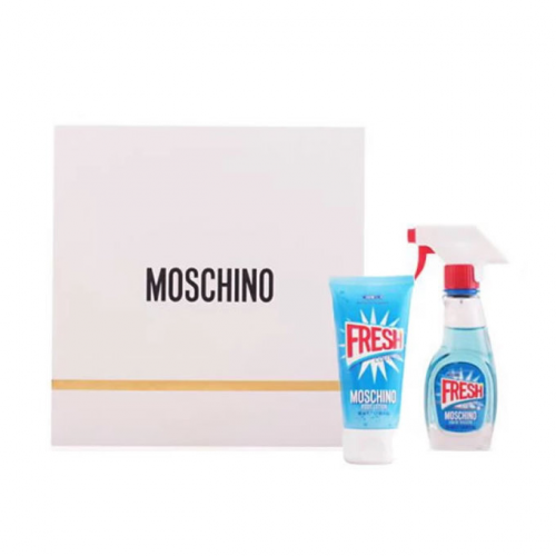  Moschino Fresh Couture - Набор туалетная вода + лосьон для тела 30 + 50 мл с доставкой – оригинальный парфюм Москино Фреш Кутюр
