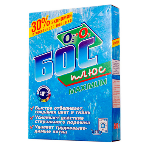 Отбеливатель 600г БОС плюс Бос