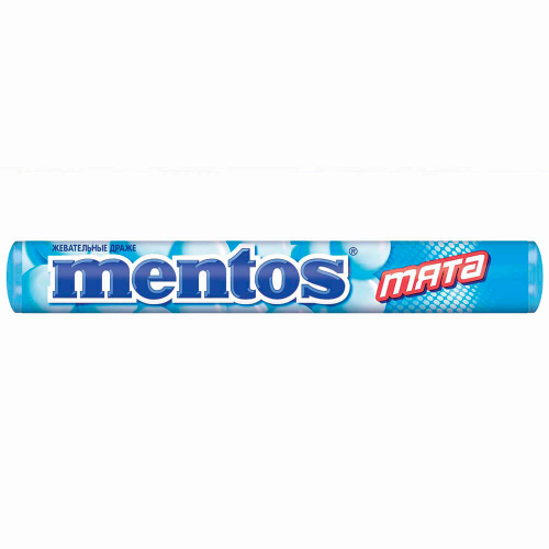 Конфета жев. Ментос 37г мята Mentos
