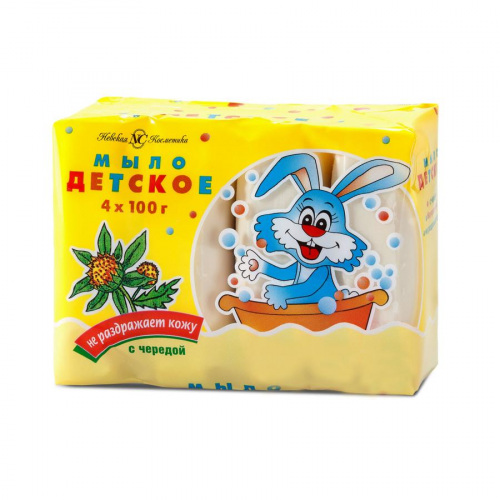 Мыло детское 4*100г череда Детское