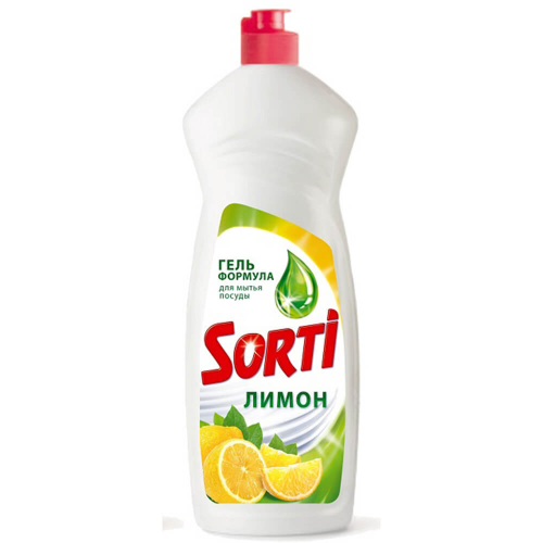 Средство для мытья посуды Sorti 900г лимон