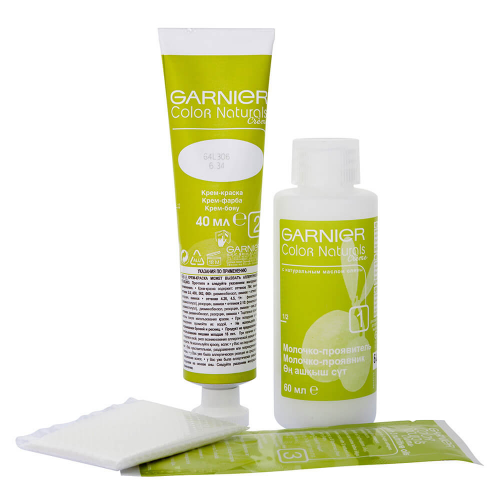 Garnier Стойкая питательная крем-краска для волос "Color Naturals", оттенок 3, Темный каштан GARNIER