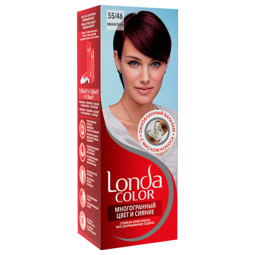 Краска для волос лондаколор крем 55/46 махагони Londa COLOR