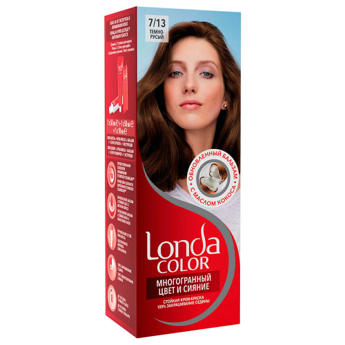 Краска для волос лондаколор крем 7/13 темно-русый Londa COLOR