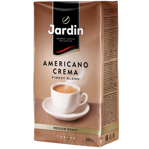 Кофе Jardin 250г Americano Crema молотый в/уп