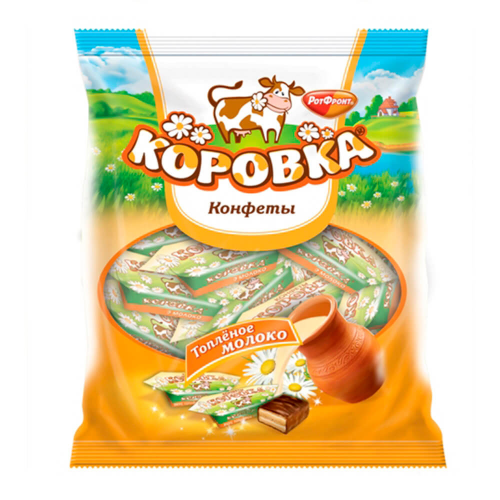 Конфеты Коровка топленое молоко 250г РотФронт Рот фронт