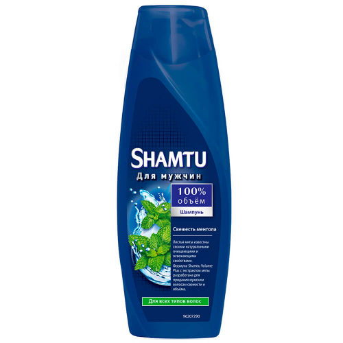 Шампунь Shamtu 360мл густота и свежесть для мужчин SHAMTU