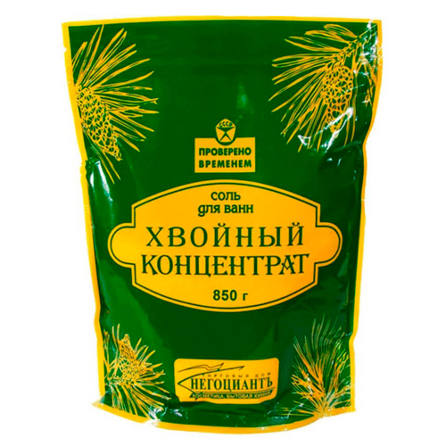 Соль для ванн хвойный концентрат 1000г Северная жемчужина