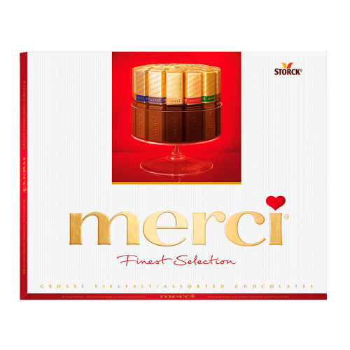 Конфеты Merci 250г ассорти шторк