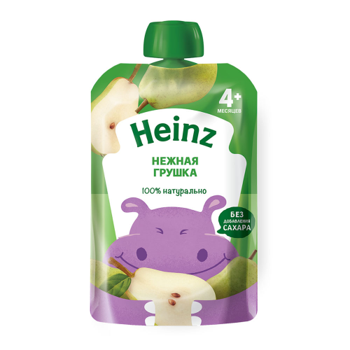 Пюре хайнц 90 г нежная грушка с 4 месяцев дой-пак Heinz