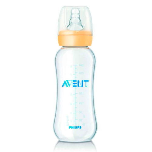 Бутылочка Avent 240млдля кормления стандарт 3+ полипропилен 80910