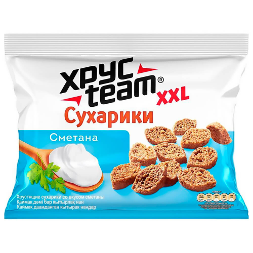 Сухарики хрустим 130 г сметана Хрусteam