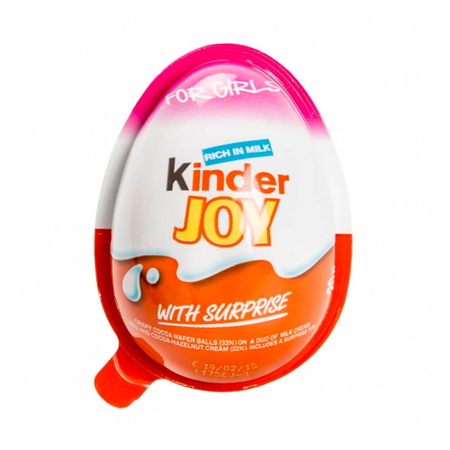 Kinder Joy 20г с сюрпризом для девочек Ferrero FERRERO